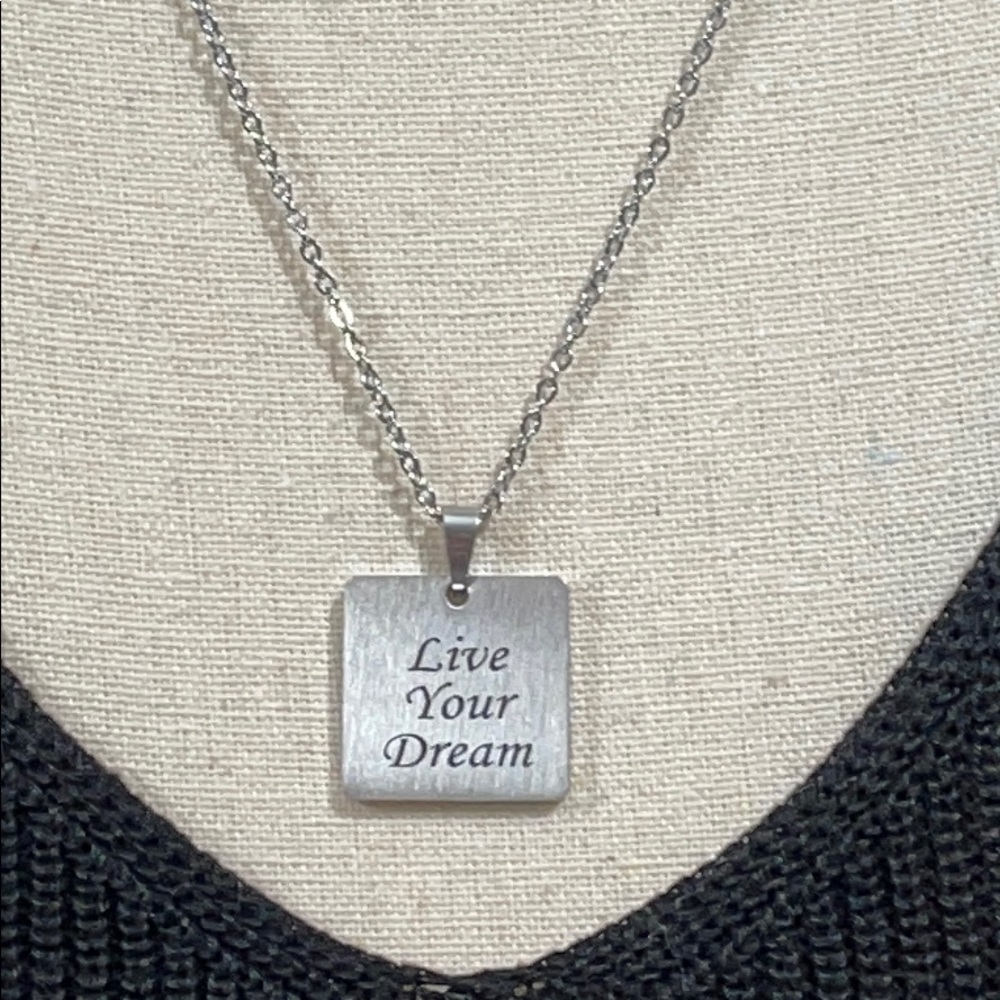 Inspirational Pendant Necklace